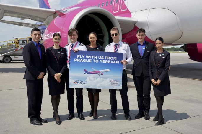 Wizz Air launches Yerevan-Prague flights