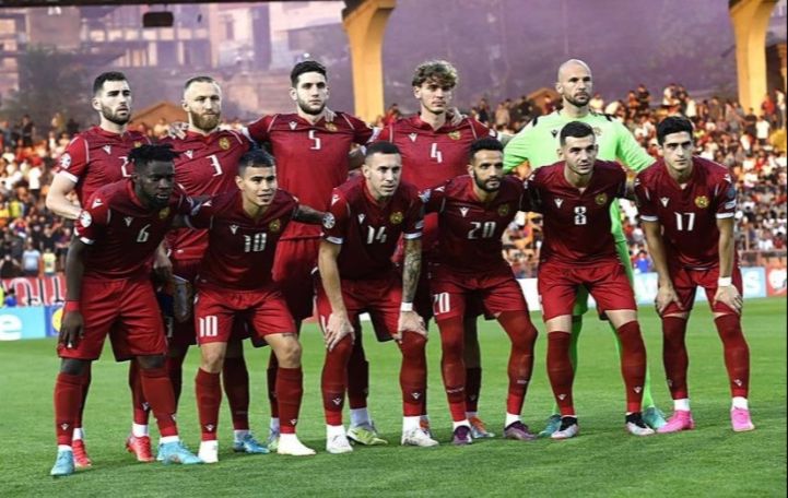 Armenia climb to 90th in latest FIFA rankings