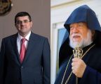 Catholicos Aram I holds phone call with Artsakh leader