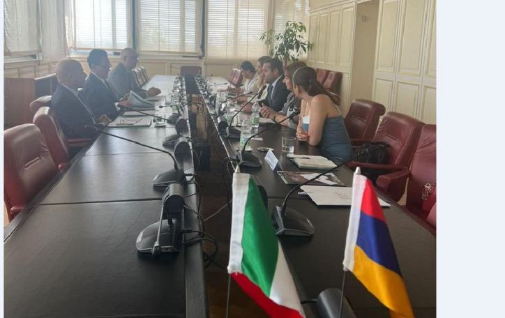 ՀՀ Ներդրումների աջակցման կենտրոնի պատվիրակությունն Իտալիայում հանդիպել է ICE/ITA Խթանման համակարգման տնօրենի հետ