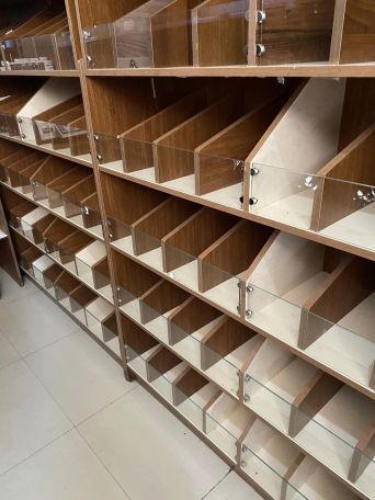 Photos show empty store shelves in Stepanakert