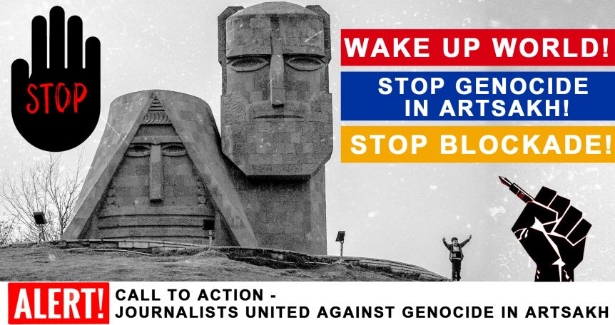 Journalists united against genocide in Artsakh