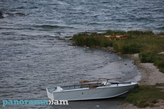 Lake Sevan water level drops