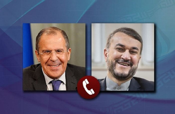 Russian, Iranian FMs discuss Caucasus developments
