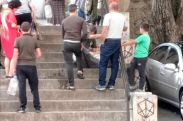 Elderly man collapses while waiting in bread line in blockade-hit Artsakh