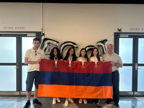 Ինֆորմատիկայի Եվրոպայի աղջիկների 3-րդ օլիմպիադայից ՀՀ բոլոր մասնակիցները վերադարձել են մեդալներով