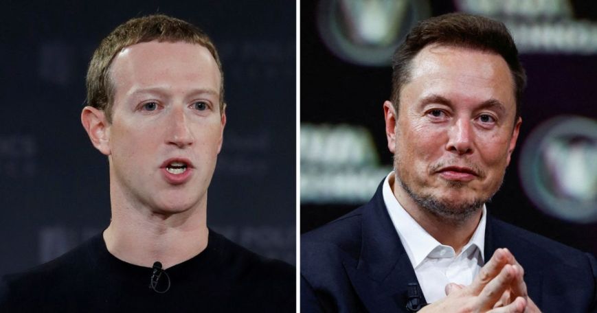 Musk 'not serious' about cage fight, Zuckerberg says