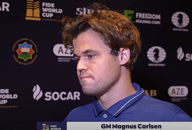 Magnus Carlsen says he suffered food poisoning after semi-final win at FIDE World Cup
