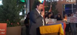 Rally in support of Artsakh Armenians held in Glendale