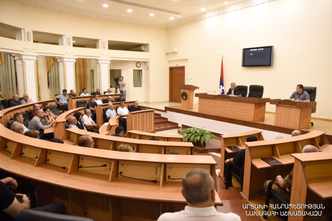 Արցախի Հանրապետության նախագահն ընդլայնված խորհրդակցություն է հրավիրել