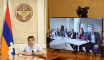 Արայիկ Հարությունյանը տեսակապով ողջունել է հումանիտար բեռն ուղեկցող ֆրանսիական պատվիրակությանը