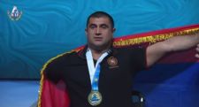 Armenia's Sargis Stepanyan crowned world para-armwrestling champion