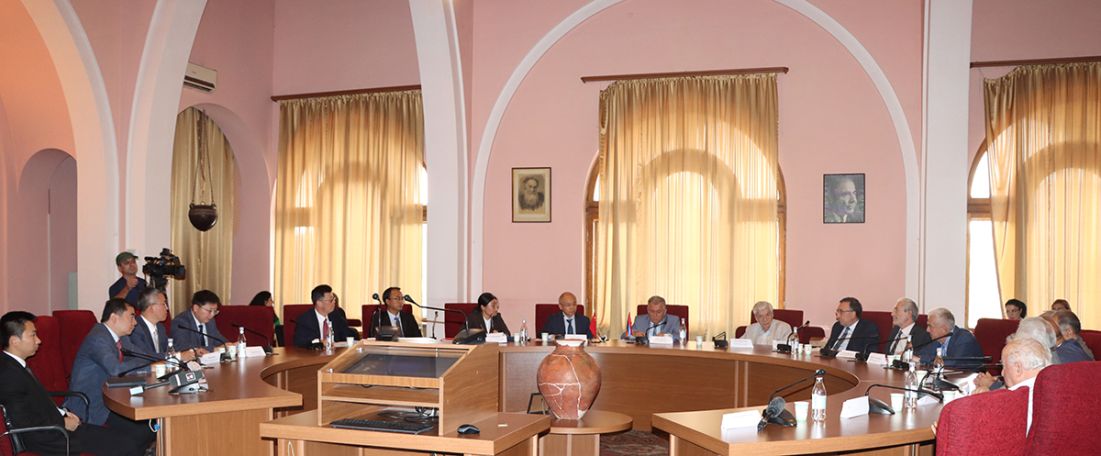 Հայաստանի և  Չինաստանի Գիտությունների ակադեմիաների միջև ստորագրվել է համագործակցության հուշագիր