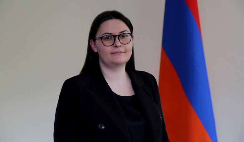 Ռուստամ Բադասյանը Ծովինար Սողոմոնյանին պարգևատրել է «Համագործակցության և փոխգործակցության համար» մեդալով