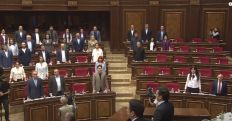 Armenian parliament pays tribute to victims of Sept. 13 Azeri attack