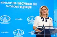 Мария Захарова о Римском статуте: Москва рассматривает действия Еревана как недружественные