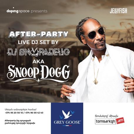 Doping Space to release statement on Snoop Dogg's Yerevan show