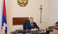Президент Арцаха Самвел Шахраманян посетил раненых и получающих лечение граждан