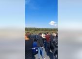 Граждане перекрыли трассу Гавар-Севан