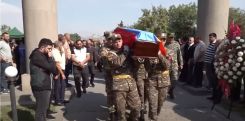 Mayor of Artsakh's Martuni buried at Yerevan military pantheon