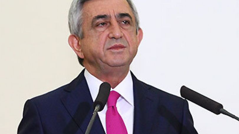 Ինքնորոշման իրավունքի կայացման սկզբունքը այլընտրանք չունի. Սերժ Սարգսյան