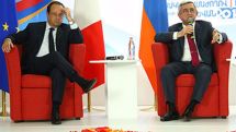 Serzh Sargsyan, Francois Hollande participate in Armenian-French business forum