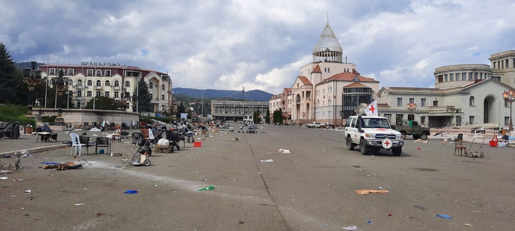 ICRC continues search for stranded people in Artsakh