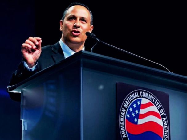 ANCA chair calls out 'vile and corrupt' U.S. policy on Artsakh