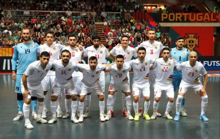 Armenia lose to Portugal in Futsal World Cup elite round match