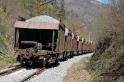 Freight train derails in Armenia