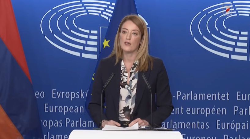 Председатель Европарламента Роберта Метсола: Армения является для нас важнейшим партнером