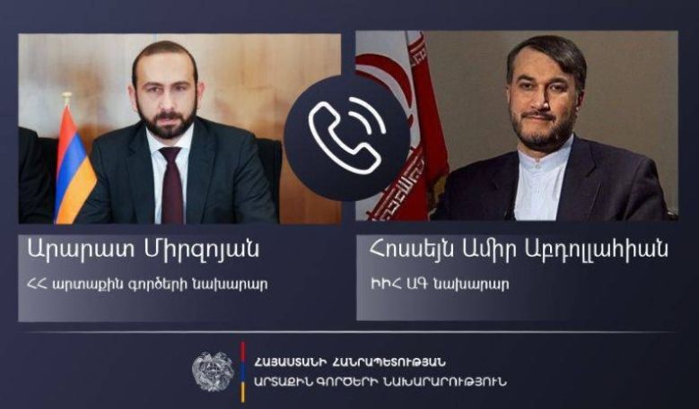 Armenian, Iranian FMs discuss regional situation