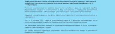 Российским миротворческим контингентом продолжается выполнение задач на территории Карабаха