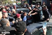 Во время акции протеста у представительства Арцаха в Ереване задержаны 4 человека