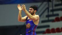 Armenian wrestler bags silver at U23 World Championships