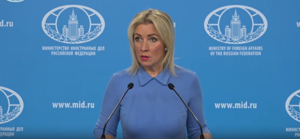 Захарова: В МИД России был вызван временный поверенный в делах Армении в Москве