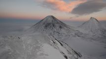Пепел вулкана Ключевской достиг населенных пунктов