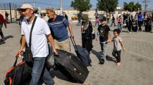 В ООН назвали число покинувших сектор Газа иностранцев