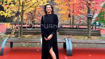 Photos show Pashinyan's spouse enjoying her fall vacation abroad