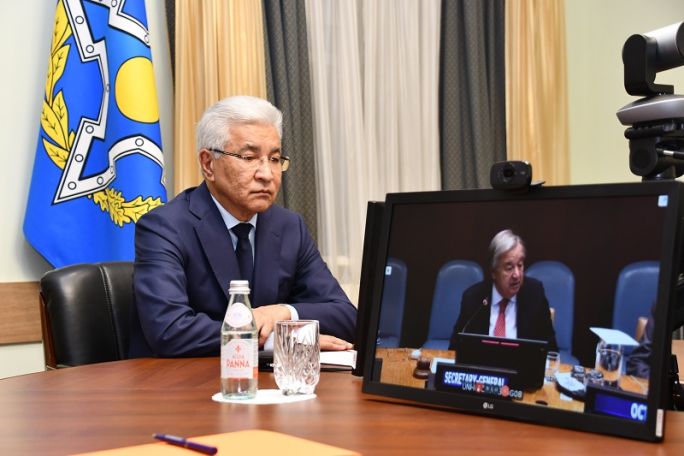 Генсеки ОДКБ и ООН провели телефонную беседу