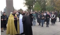 Եռաբլուրում Արցախյան 44-օրյա պատերազմում զոհվածների հիշատակին հոգեհանգստյան կարգ մատուցվեց