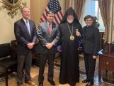 Aram I raises ethnic cleansing of Artsakh’s Armenian Christians at U.S. House