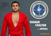 World Sambo Championships: Armenia's Vahagn Chalyan wins bronze