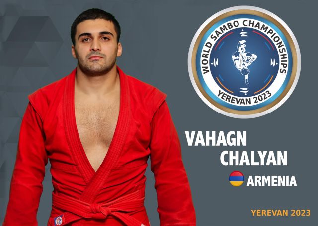 World Sambo Championships: Armenia's Vahagn Chalyan wins bronze