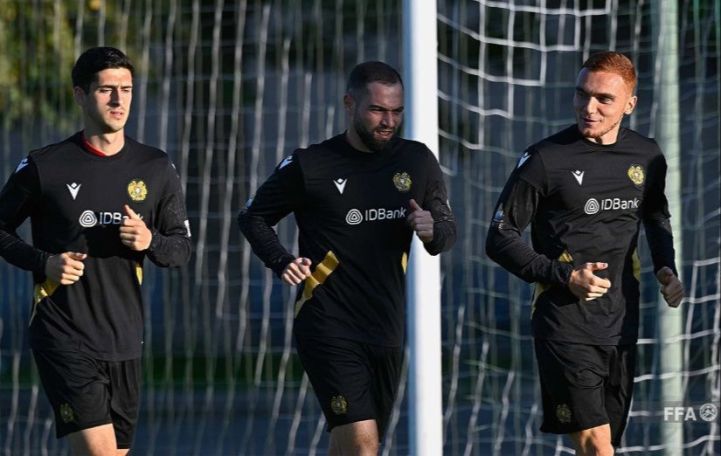 Armenian national team starts training ahead of Euro 2024 qualifiers