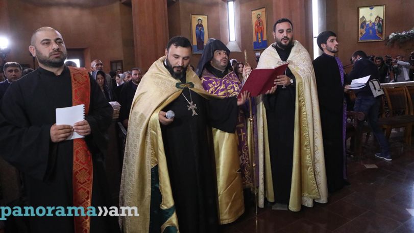 Baptism of Artsakh children starts in Armenian town