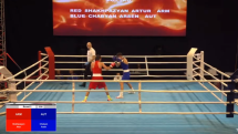 Четвертая победа на чемпионате Европы среди боксеров до 22 лет