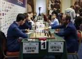 European Chess Championship: Armenian teams lose 5th round games