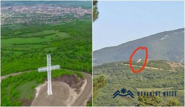 Ադրբեջանը տապալել է Ստեփանակերտի խաչը. monumentwatch.org
