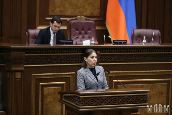 Պարոն Թորոսյան, ո՞նց է Ձեր կնոջ կազմակերպության պայմանագրի արժեքը հասել 350 միլիոնի. Հայկուհի Հարությունյան